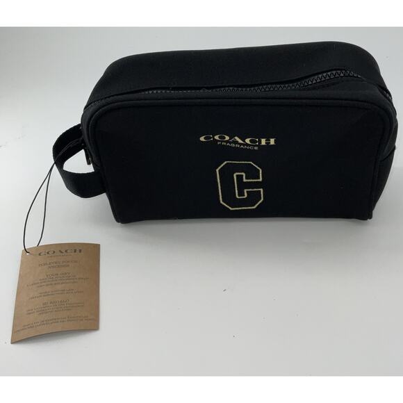NWT COACH FRAGRANCE MEN'S TRAVEL BAG / TOILETRY / SMALL POUCH - Picture 1 of 11
